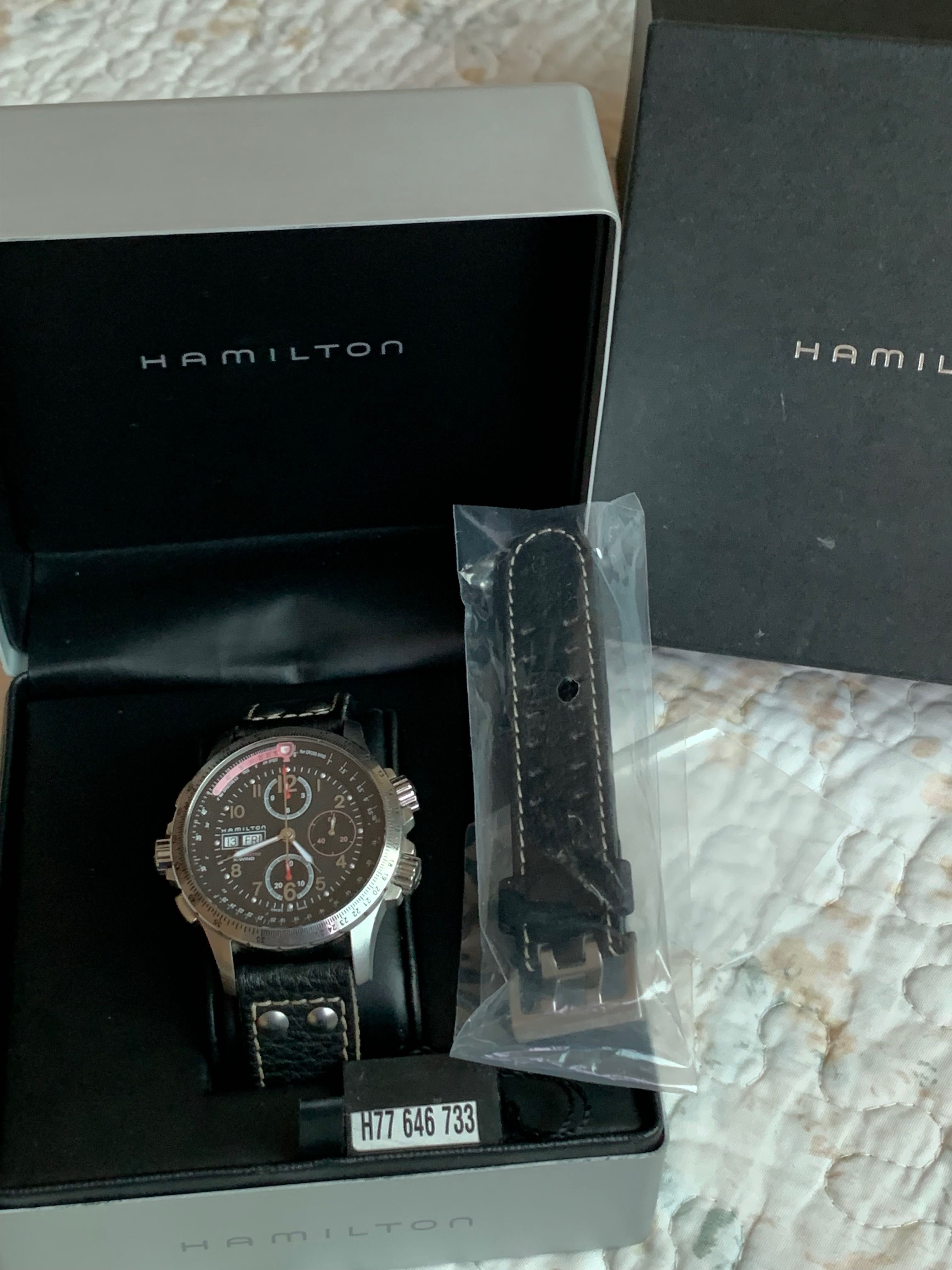 Hamilton Khaki Aviation X-Wind Automatic Механизъм Valjoux 7750