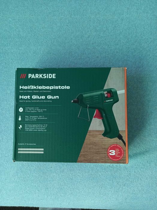 pistol de lipit la cald parkside