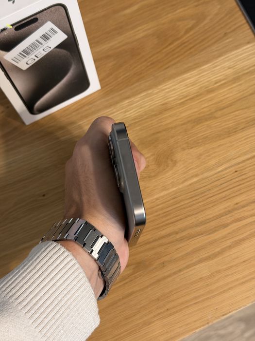 iPhone 15 Pro, Natural Titanium, 128GB