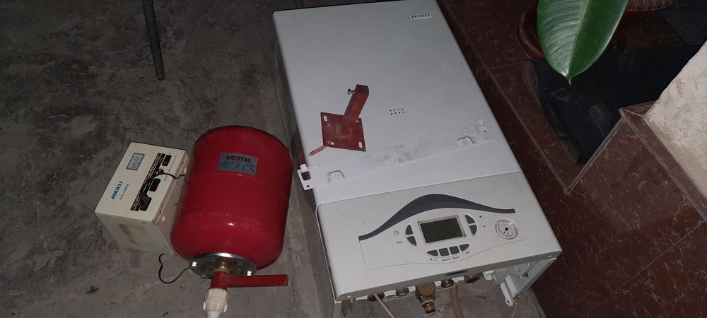 katyol BEKOFF 34 kv dvuxkonturniy atmosferniy+stabilizator+rash bak