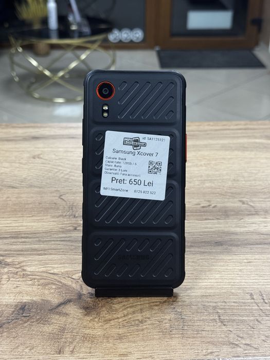 Samsung Xcover 7 Black 128Gb - Garantie