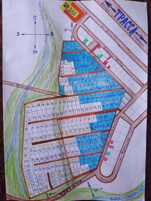 Жибек жолы ауылында уй салуга арналга жер сатылады, госакт,