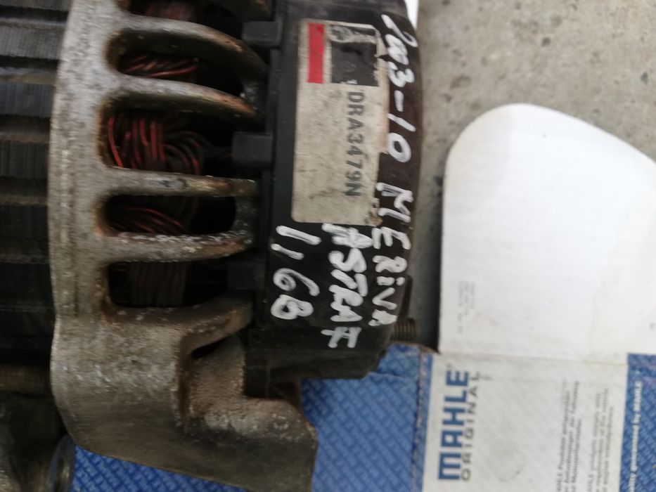 Alternator opel astra f, meriva, motor 1,6 benzina, 2003-2010