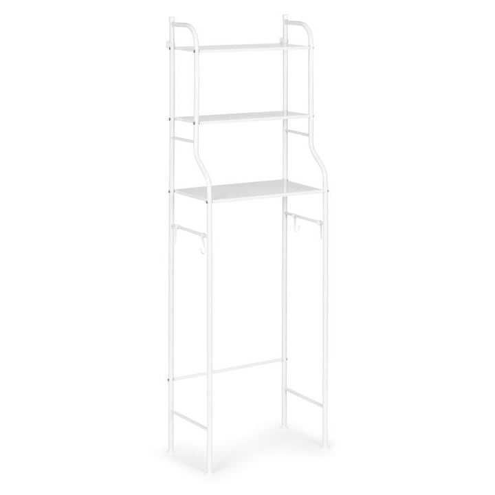Етажерка за баня ModernHome, 3 нива, Алуминиева 125 x 25,5 x 46,5 см