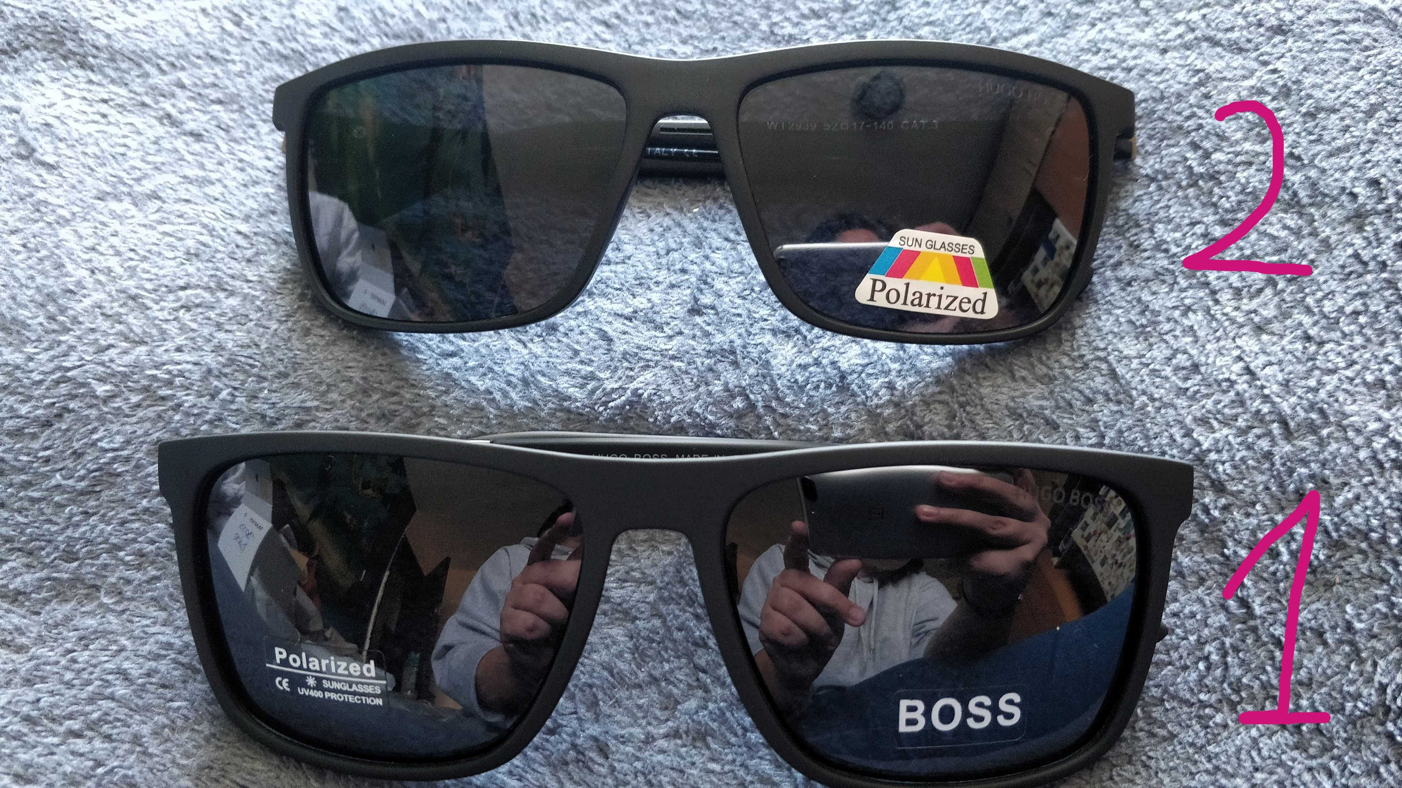 Ochelari de soare Hugo Boss, polarizati diverse modele saculet laveta