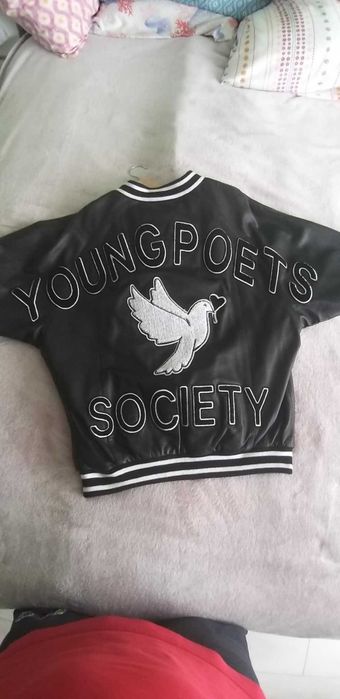 Мъжко кожено яке XL / Young Poets