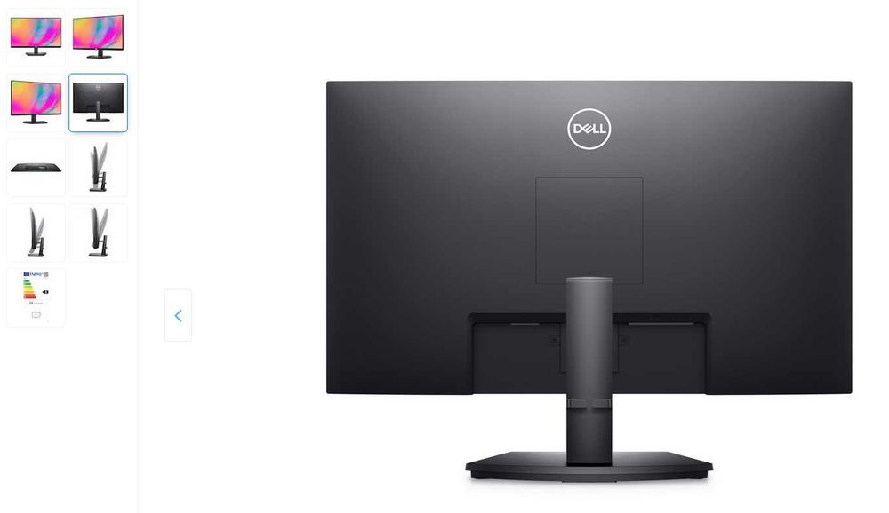 Vand Monitor LED IPS Dell 27", QHD, DisplayPort, FreeSync, Negru
