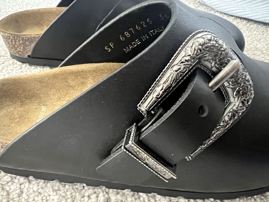 Saint Laurent Mules