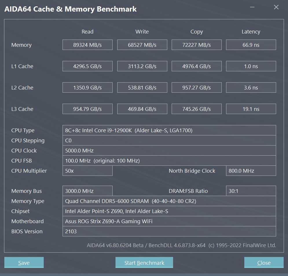 RAM памет Kingston FURY Beast 2x8GB kit 6000Mhz