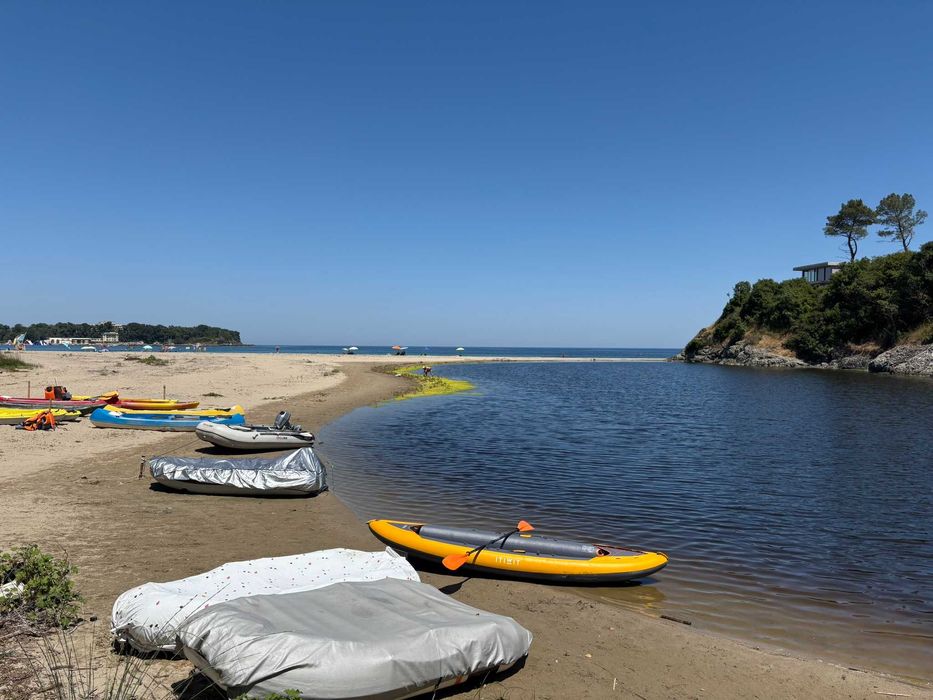 Надуваем каяк ITIWIT/TRIBORD 100, двуместен