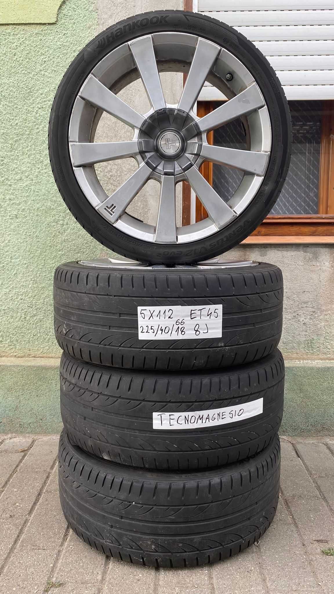 Jante tecnomagnesio originale 5x112 225/40/18 audi seat volkswagen etc