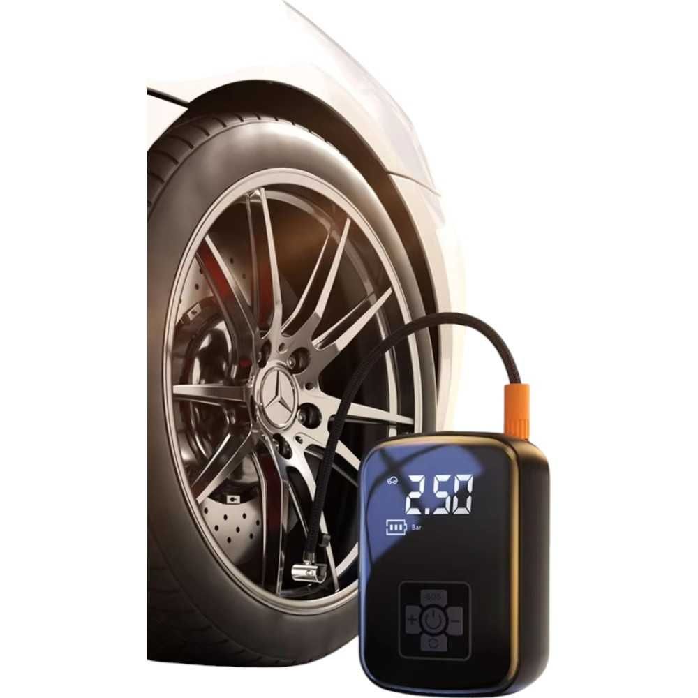 Compresor moto auto portabil reincarcabil 100w wireless 150PSI