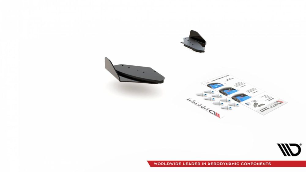 Prelungiri Laterale Bara Spate compatibile cu VW Golf 6 GTI Maxton Design