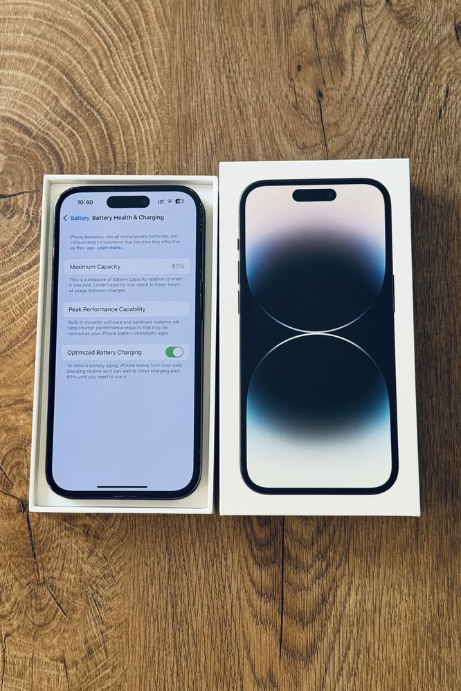 Apple iPhone 14 Pro 128GB, Space Black