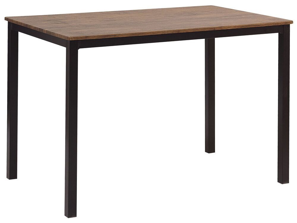 Set masă dreptunghiulară si 4 scaune, cu un design modern din lemn, Be