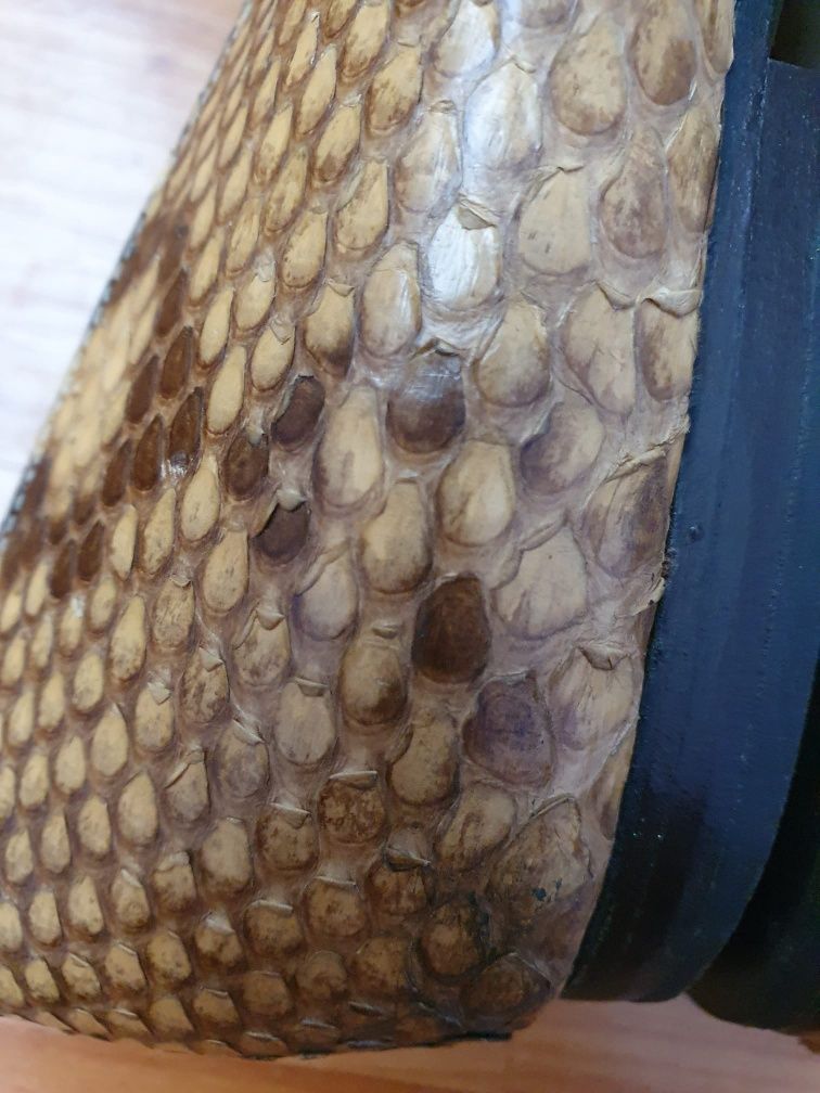 pantofi piele piton