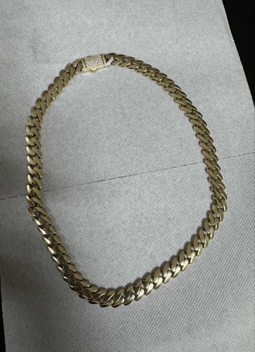 Lant Cuban de aur 14k 585 46,08 grame