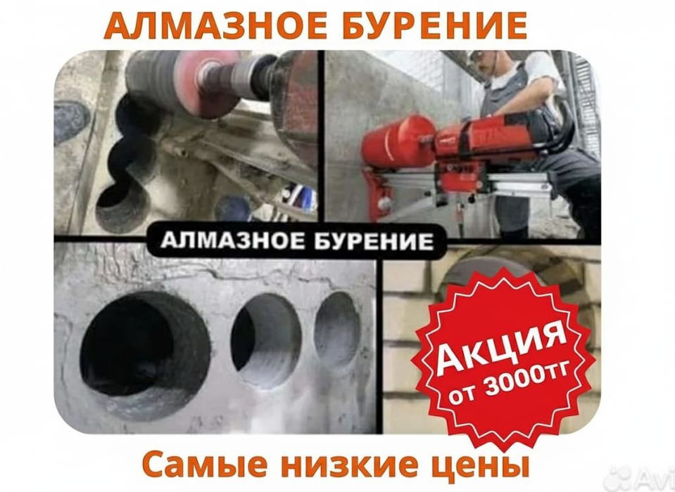 Алмазные сверление бурение