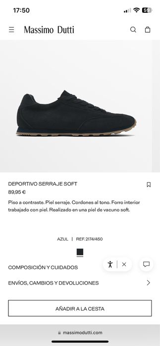 NOU! Massimo Dutti marimea 35 piele de vițel
