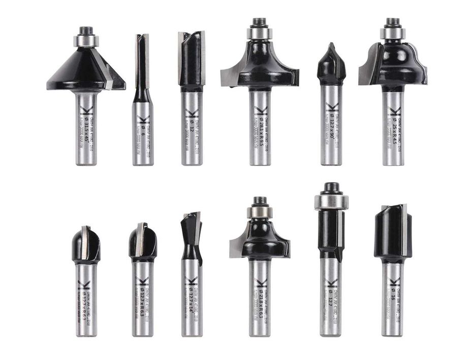 Set de freze profesionale, PARKSIDE®, 12 piese calitate premium, nou
