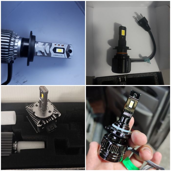 LED-uri Auto H7, H1, D1S, D2S