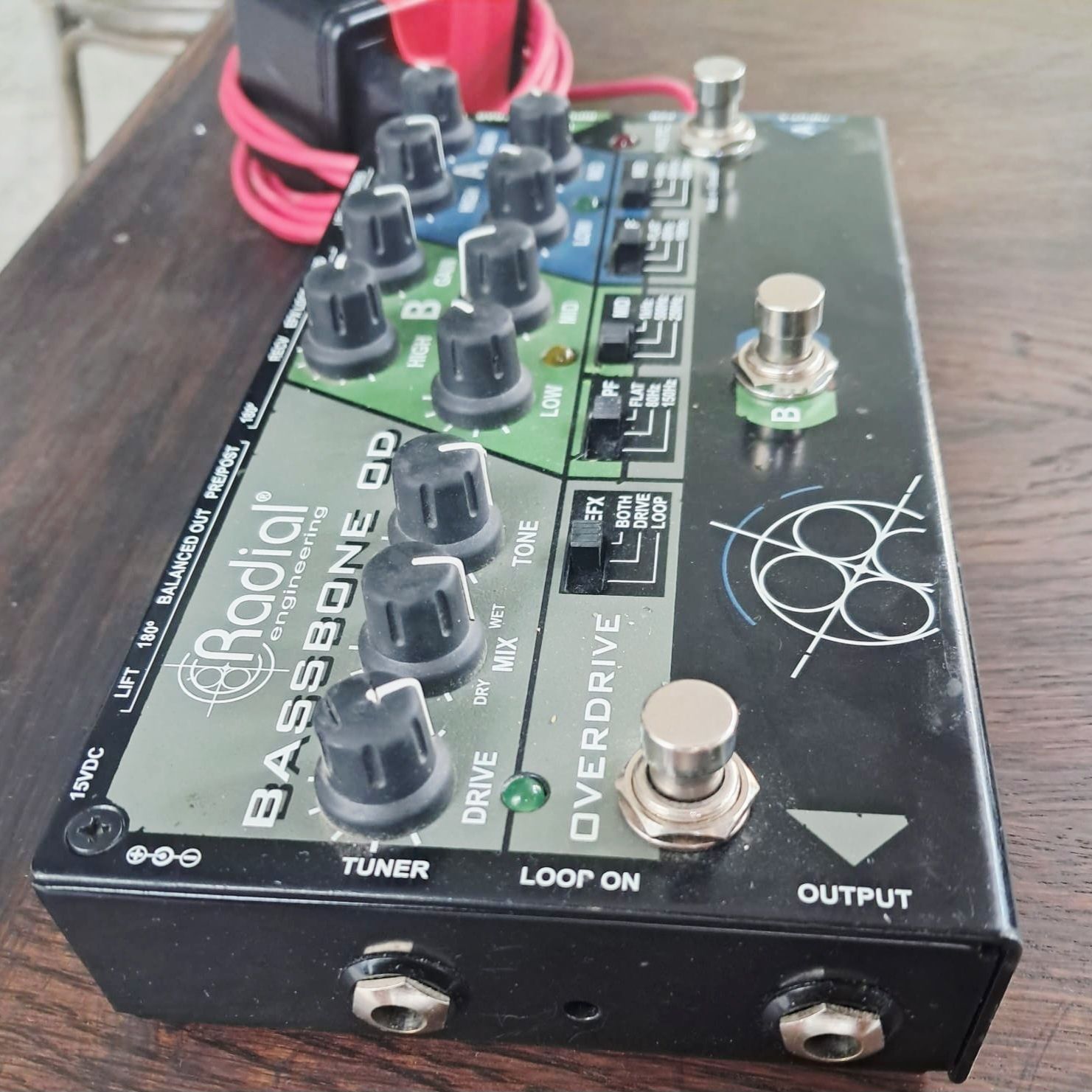 Preamp/DI Radial Bassbone OD chitara bass