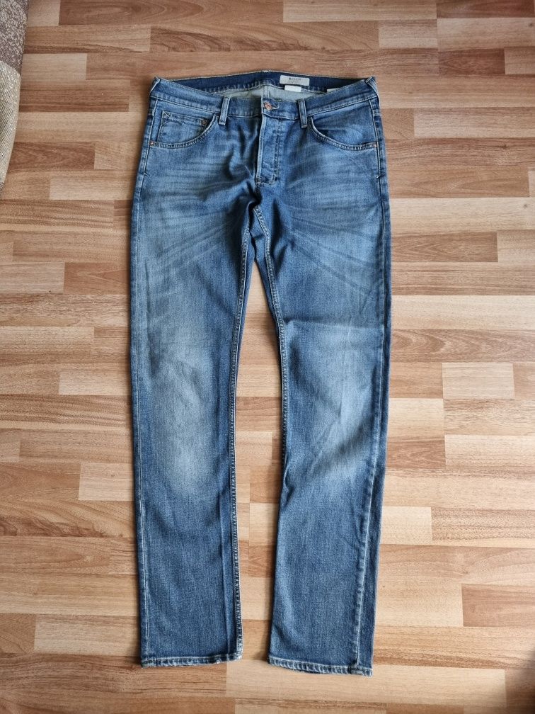 Pantaloni denim, Jeans H&M, Model: Drain - Barbati - 36 (Fit W32)