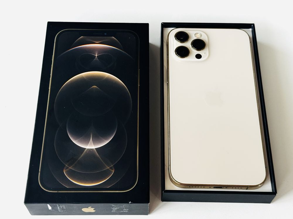 Iphone 12 Pro Max 128GB Gold 100% Батерия!  Гаранция 6 месеца