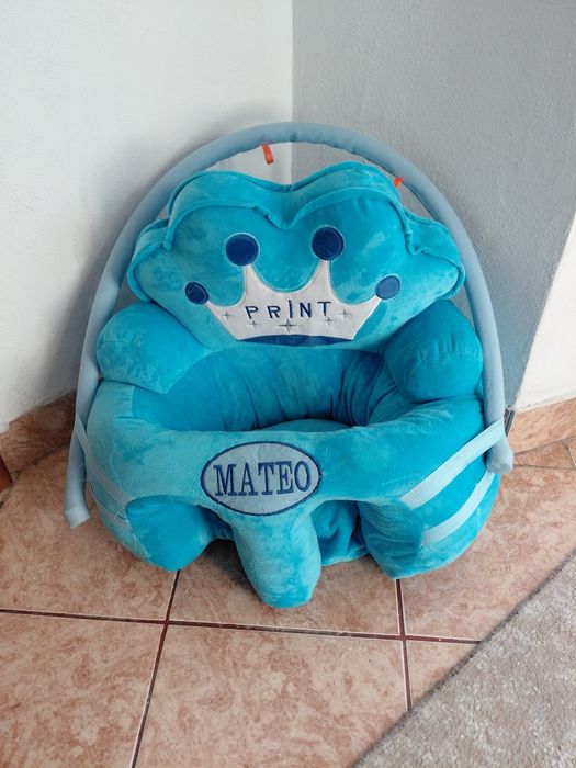 Fotoliu copii personalizat cu numele Mateo