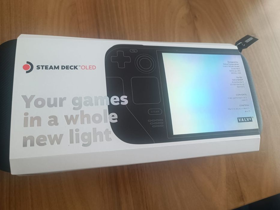 Vând Valve Steam Deck OLED 512 GB, NOU. 
Produsul este NOU, sigilat!