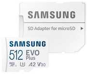 Карта памяти microsd Samsung 512 Гб.