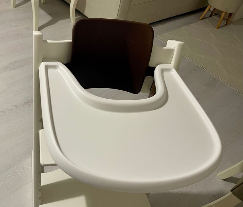 Tăviță scaun și baby set stokke tripp trapp