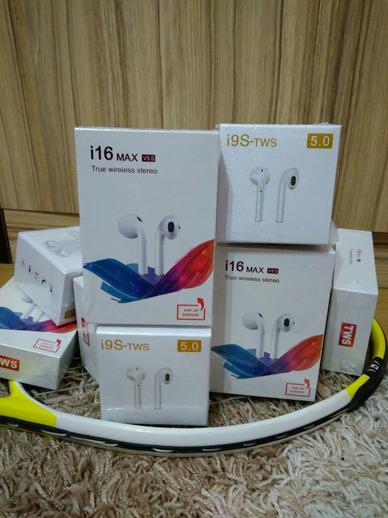 i16 max (v5.0),i9s-tws 5.0,Bluetooth,AirPods Iphone