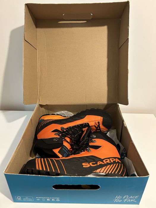 Алпийски обувки Scarpa Ribelle Lite HD Tonic, мъжки, черно/оранжеви