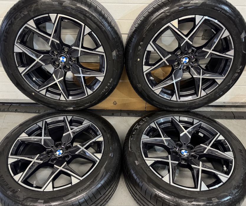 Jante Originale BMW M packet R19 Seria7 i7 G70 echipate iarna ca noi
