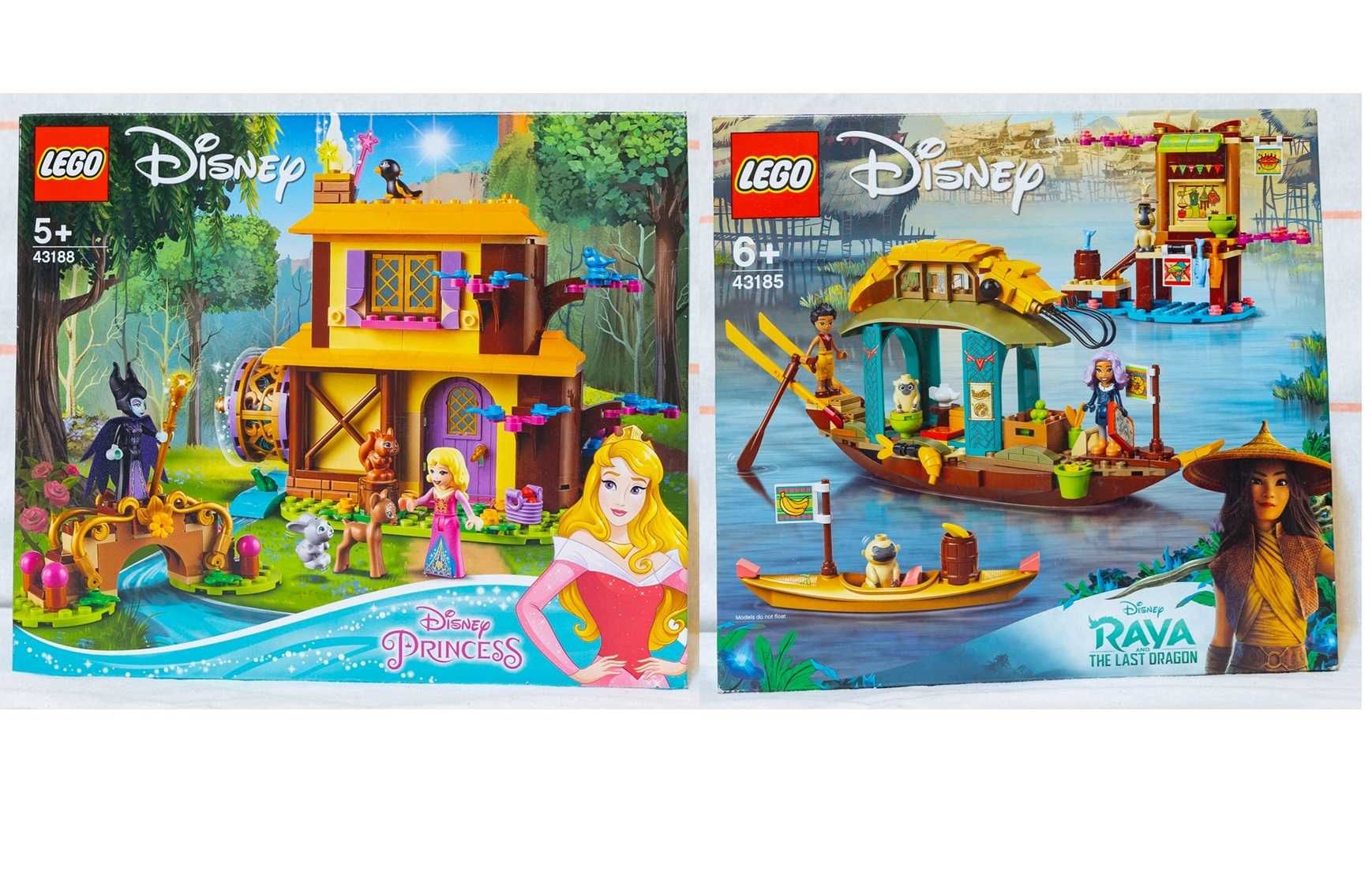 LEGO Disney 43185 Raya, 43188 Aurora [Sigilate]
