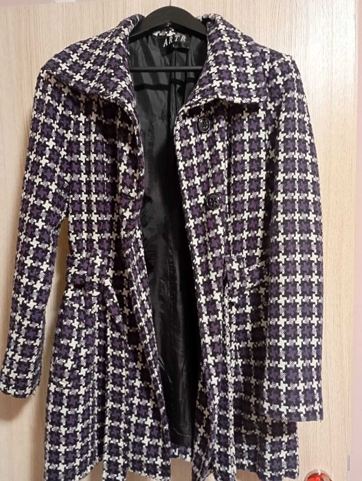 Дамско вълнено палто