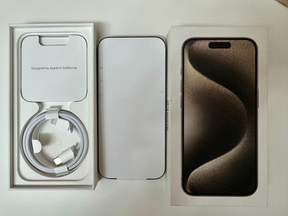iPhone 15 PRO Natural Titanium