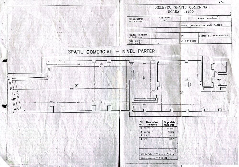 Spatiu Comercial de Vanzare *Centrul Istoric* *Ultracentral*