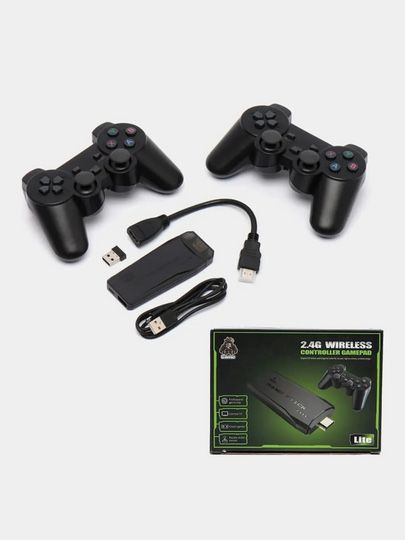 Беспроводная игровая консоль Retro Game Stick Lite M8 64Gb