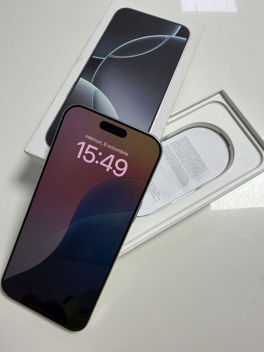 Iphone 16 pro max 256