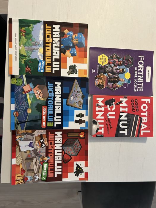 Cărți copii fornite minecraft fotbal