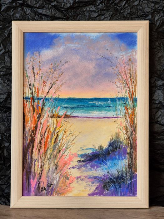 Въглени и пастели, картини оригинали - 1, НОВИ!