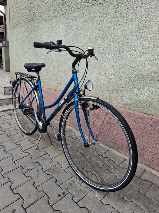 Bicicleta dama Staco 7 viteze butuc, roti 28