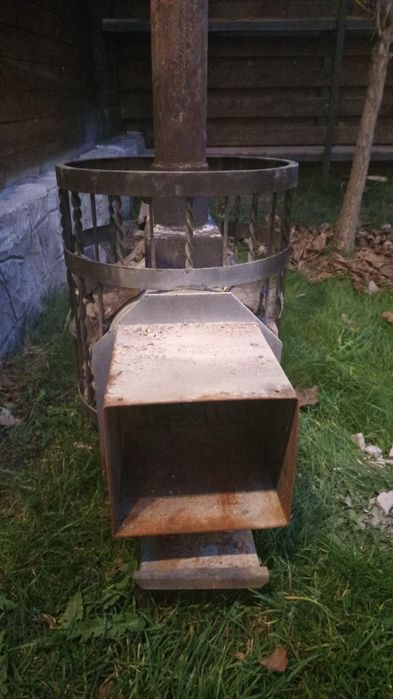 Печка банная газовая