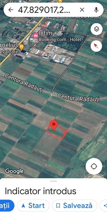 25 arterei lângă centura Rădăuți 700€