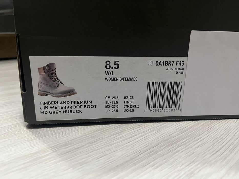 grey timberlands original