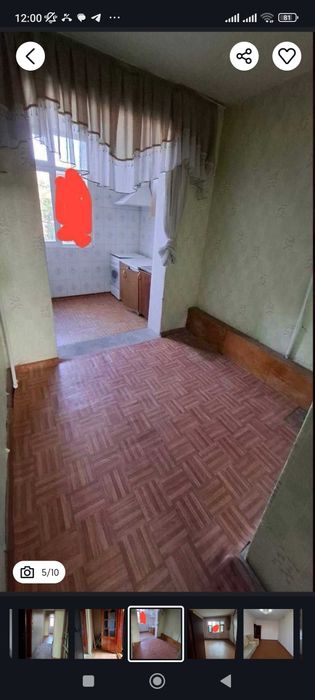 Тезда сотилади 2 ламчи кредитга хам берилади. 4 этажли дом 2 этаж 2 хо