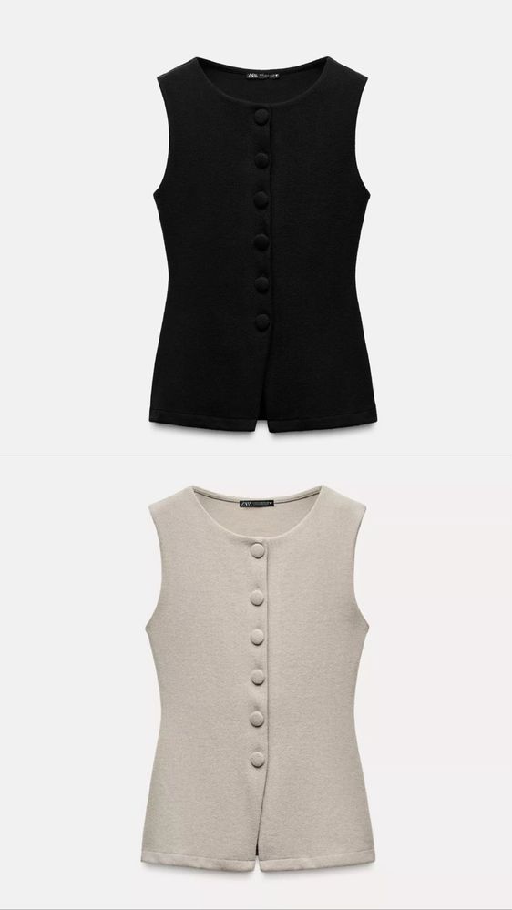 Zara топ - чисто нов