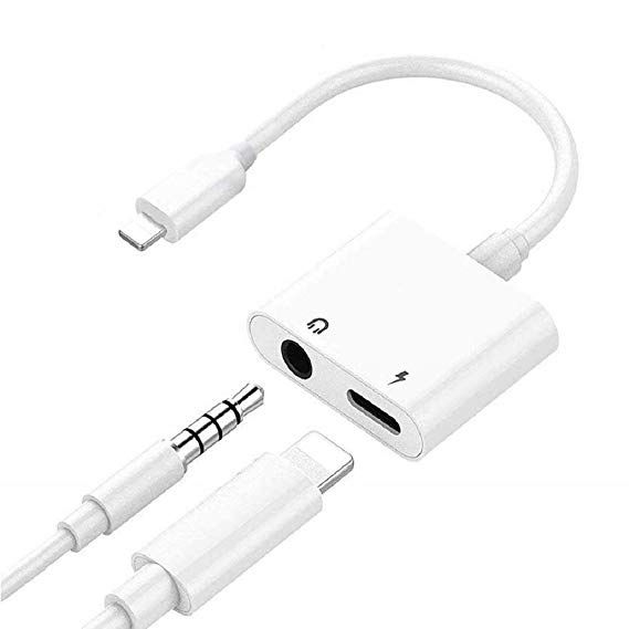 Adaptor Dublu Casti + Incarcare Compatibil Orice Iphone